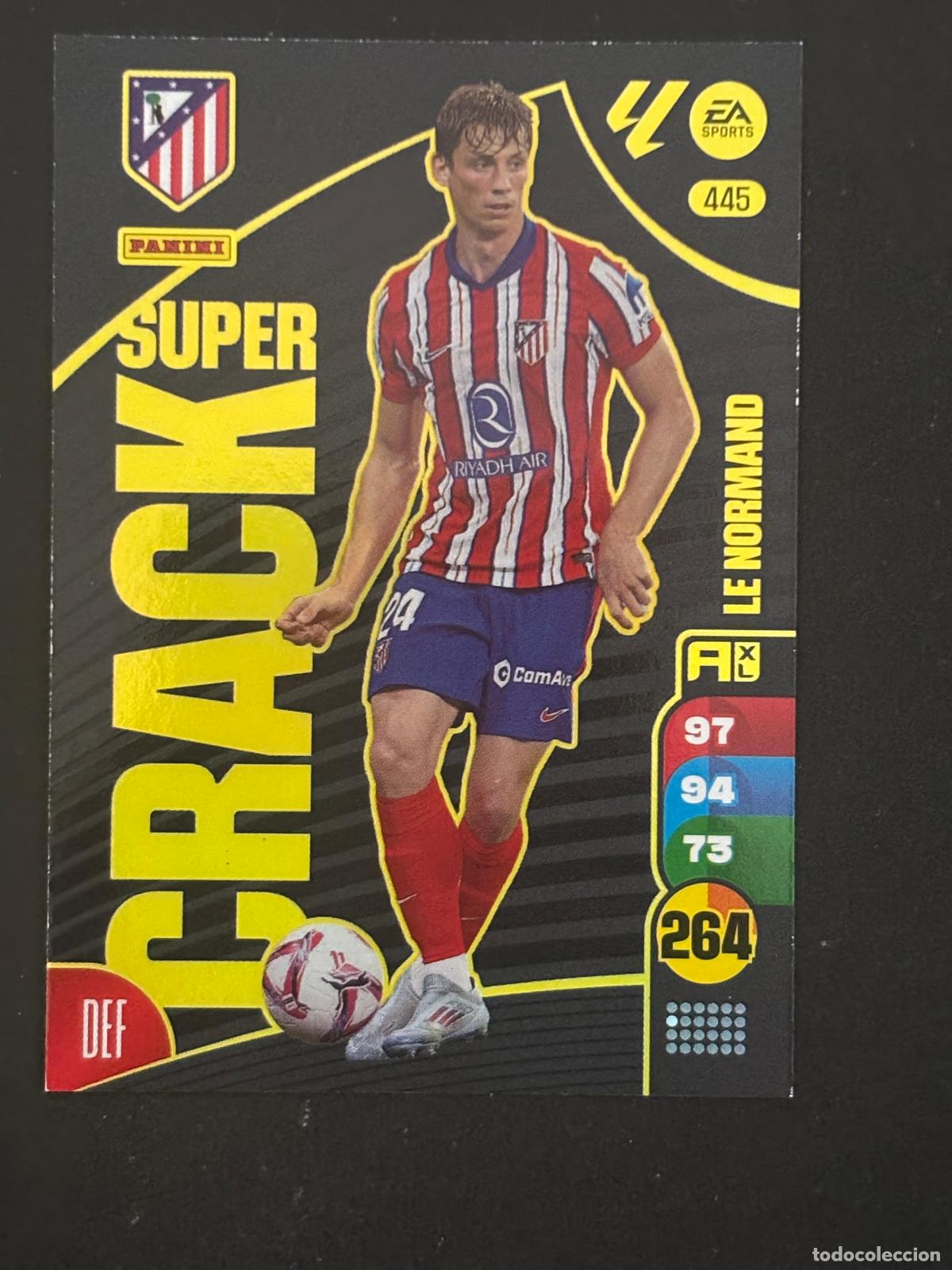 Fu&szlig;ball-Sticker: 445 LE NORMAND AT MADRID SUPER CRACK ADRENALYN XL LALIGA EA SPORTS 24-25 2024-2025 PANINI