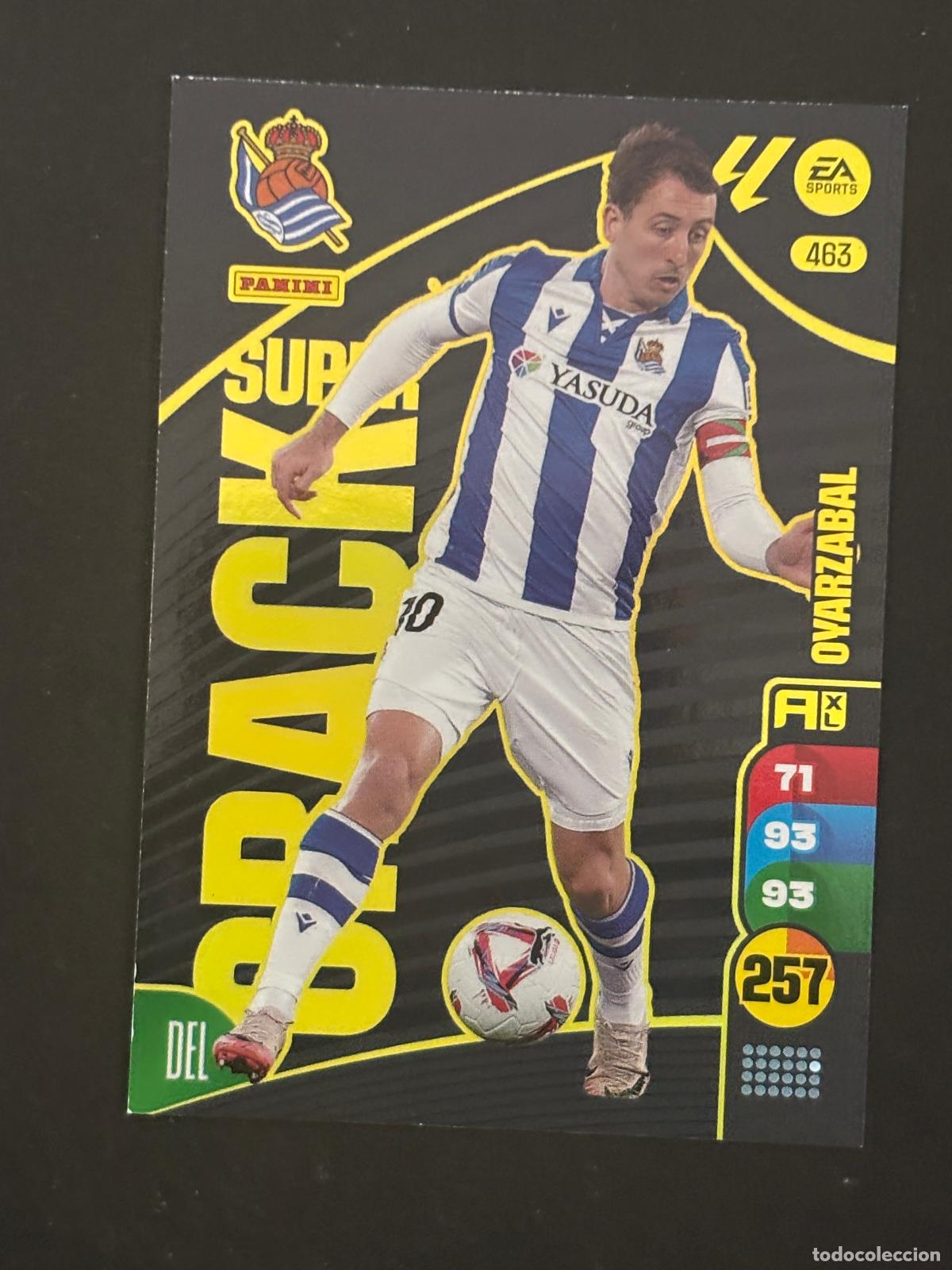 Fu&szlig;ball-Sticker: 463 OYARZABAL REAL SOCIEDAD SUPER CRACK ADRENALYN XL LALIGA EA SPORTS 24-25 2024-2025