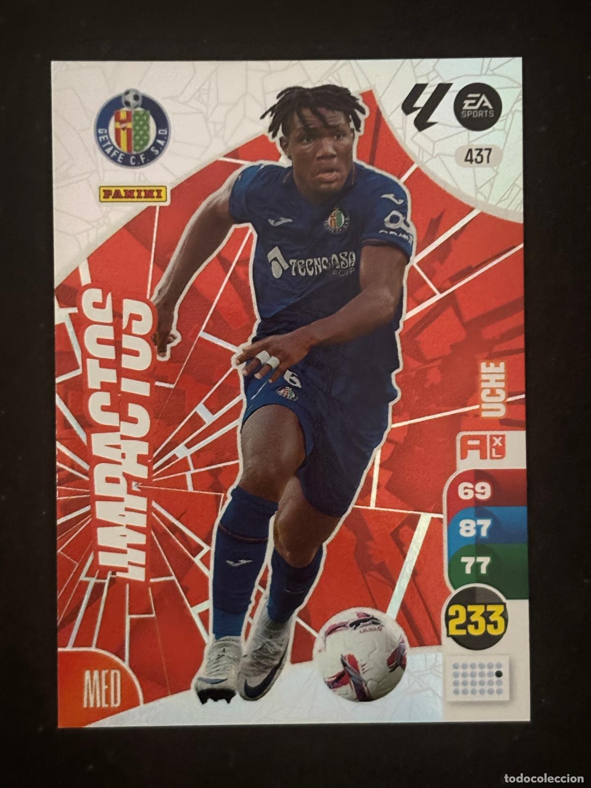 Fu&szlig;ball-Sticker: 437 UCHE GETAFE IMPACTOS ADRENALYN XL LALIGA EA SPORTS 24-25 2024-2025 PANINI
