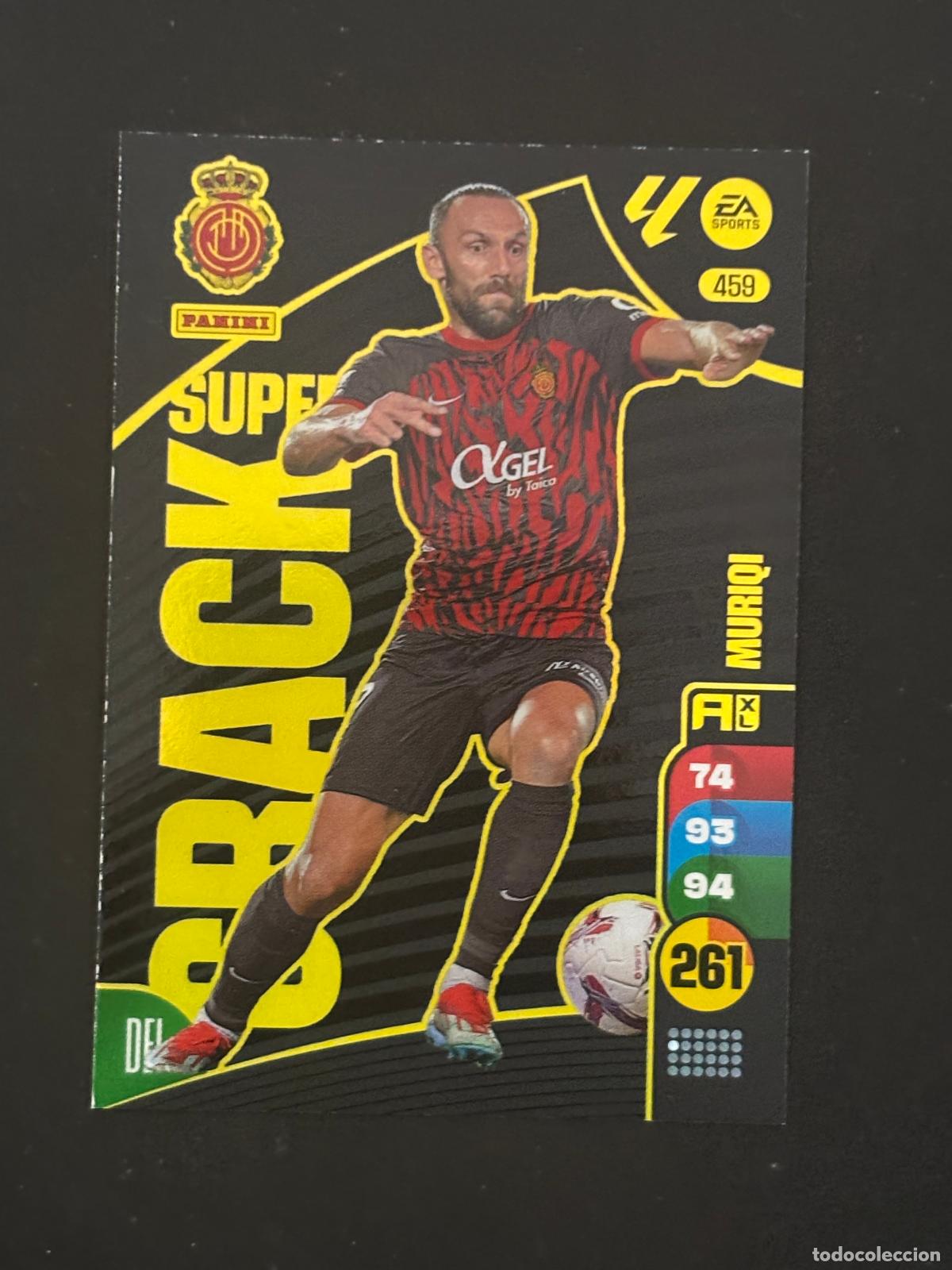 Fu&szlig;ball-Sticker: 459 MURIQI MALLORCA SUPER CRACK ADRENALYN XL LALIGA EA SPORTS 24-25 2024-2025 PANINI