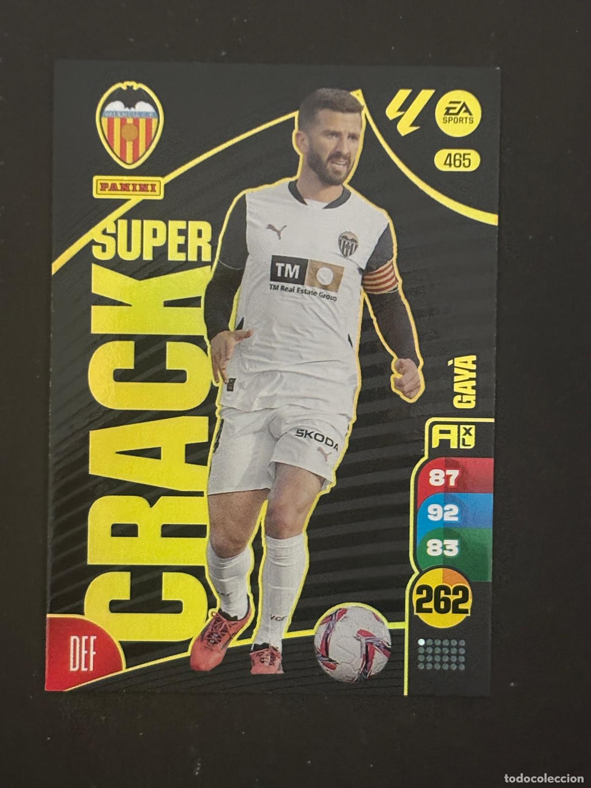 Fu&szlig;ball-Sticker: 465 GAY&Agrave; VALENCIA SUPER CRACK ADRENALYN XL LALIGA EA SPORTS 24-25 2024-2025 PANINI