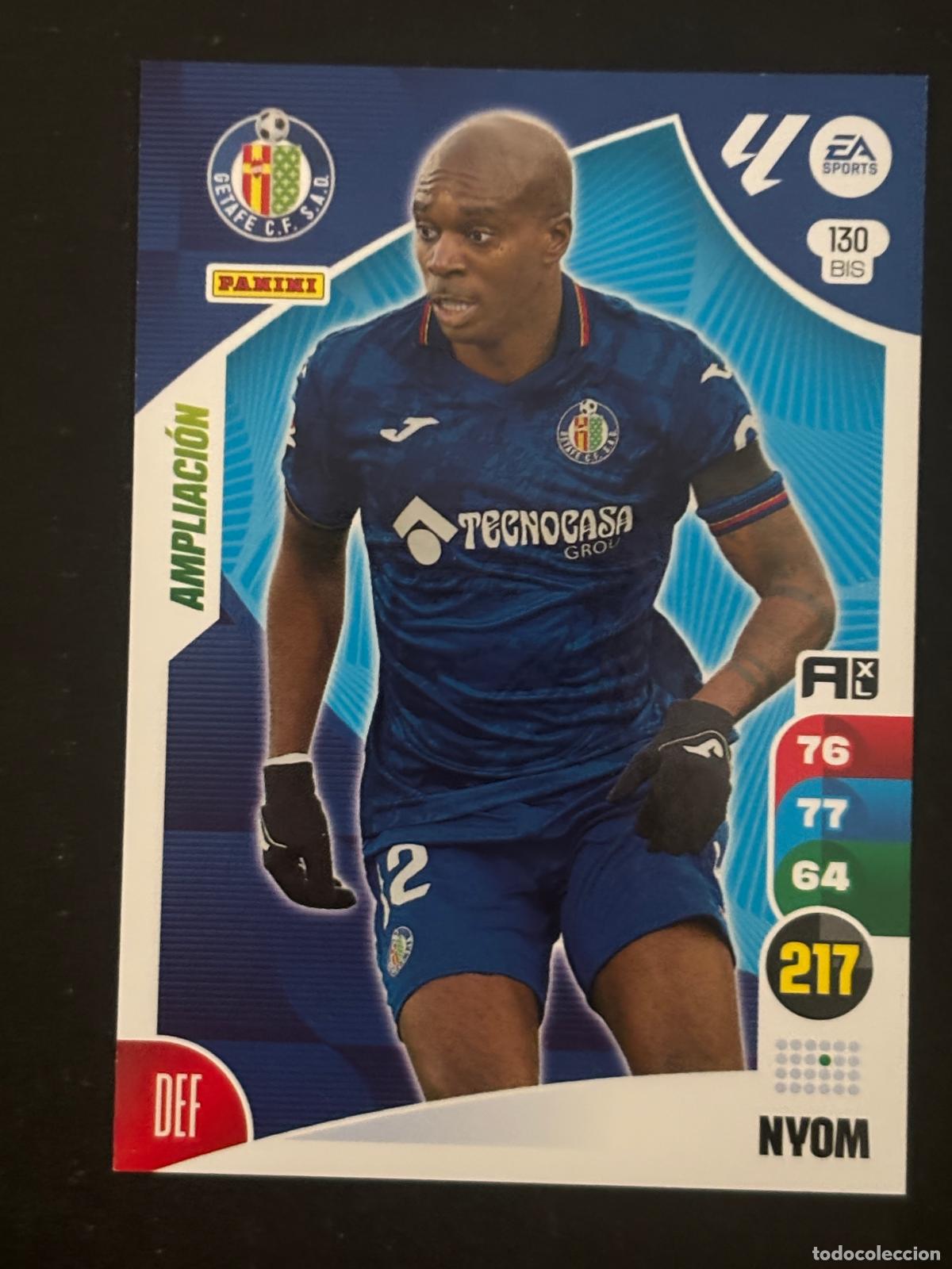 Cromos de f&uacute;tbol: 130BIS NYOM GETAFE ADRENALYN PLUS 2&ordf; EDICI&Oacute;N ADRENALYN XL LALIGA EA SPORTS 24-25 2024-2025