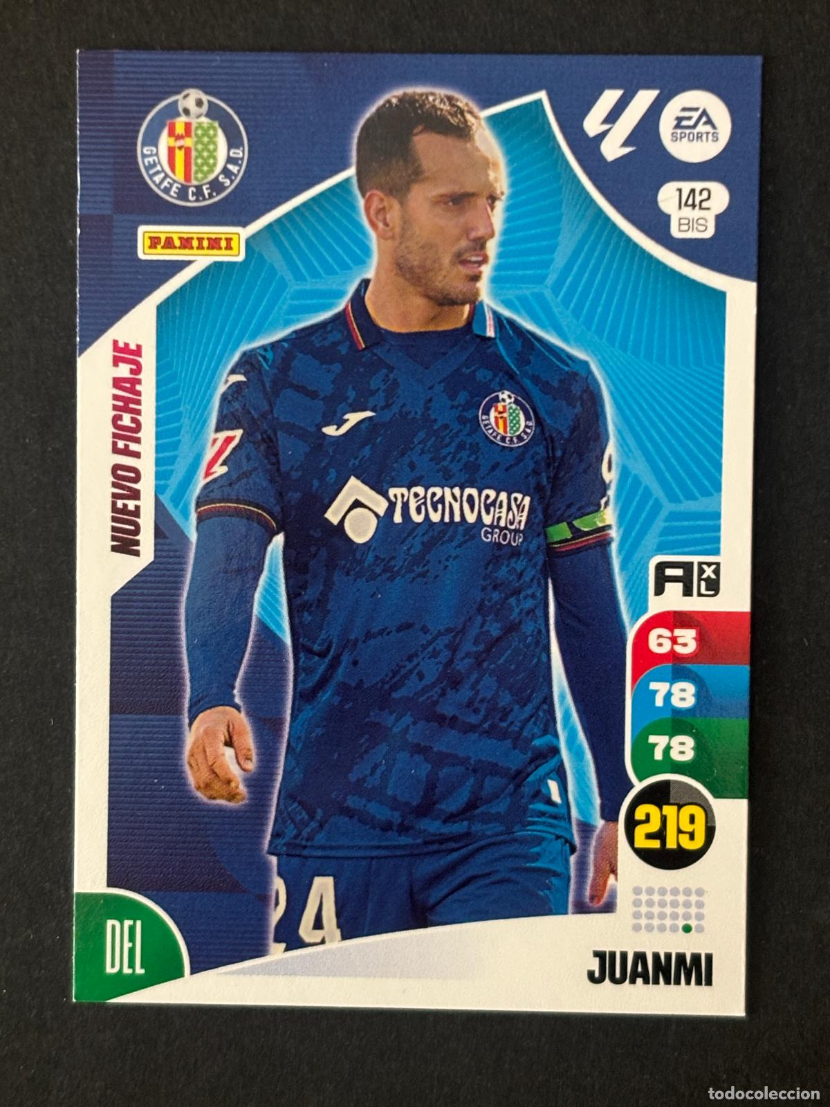 Cromos de f&uacute;tbol: 142BIS JUANMI GETAFE ADRENALYN PLUS 2&ordf; EDICI&Oacute;N ADRENALYN XL LALIGA 24-25 2024-2025