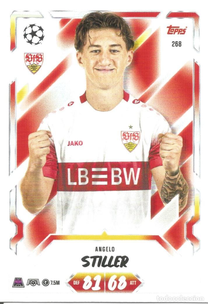 Cromos de f&uacute;tbol: Carta n.&ordm; 268 - Angelo Stiller - VfB Stuttgart - Topps Match Attax 2026 2027 26 27 - Base Card