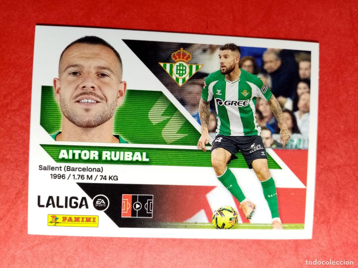 Cromos de f&uacute;tbol: N&ordm; 5 A 5A AITOR RUIBAL, REAL BETIS, LIGA ESTE 2026 2027 26 27 PANINI
