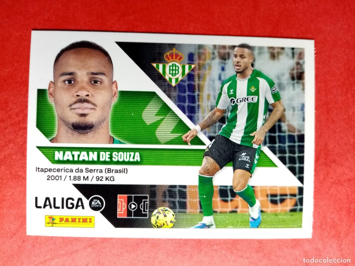 Cromos de f&uacute;tbol: N&ordm; 8 NATAN DE SOUZA, REAL BETIS, LIGA ESTE 2026 2027 26 27 PANINI