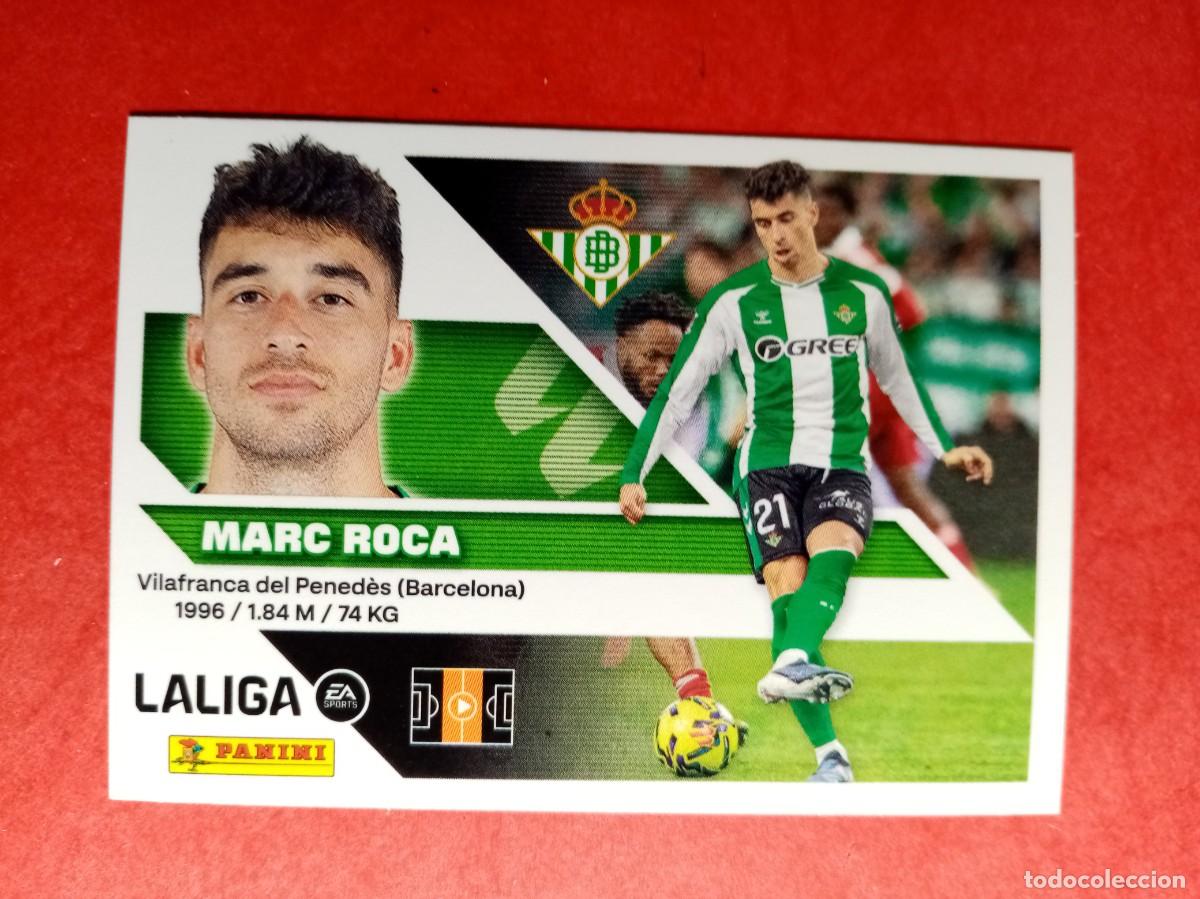 Cromos de Futebol: N&ordm; 10 MARC ROCA , REAL BETIS, LIGA ESTE 2026 2027 26 27 PANINI
