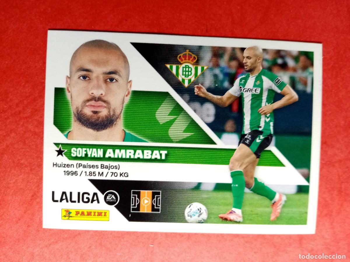 Cromos de Futebol: N&ordm; 11 SOFYAN AMRABAT , REAL BETIS, LIGA ESTE 2026 2027 26 27 PANINI