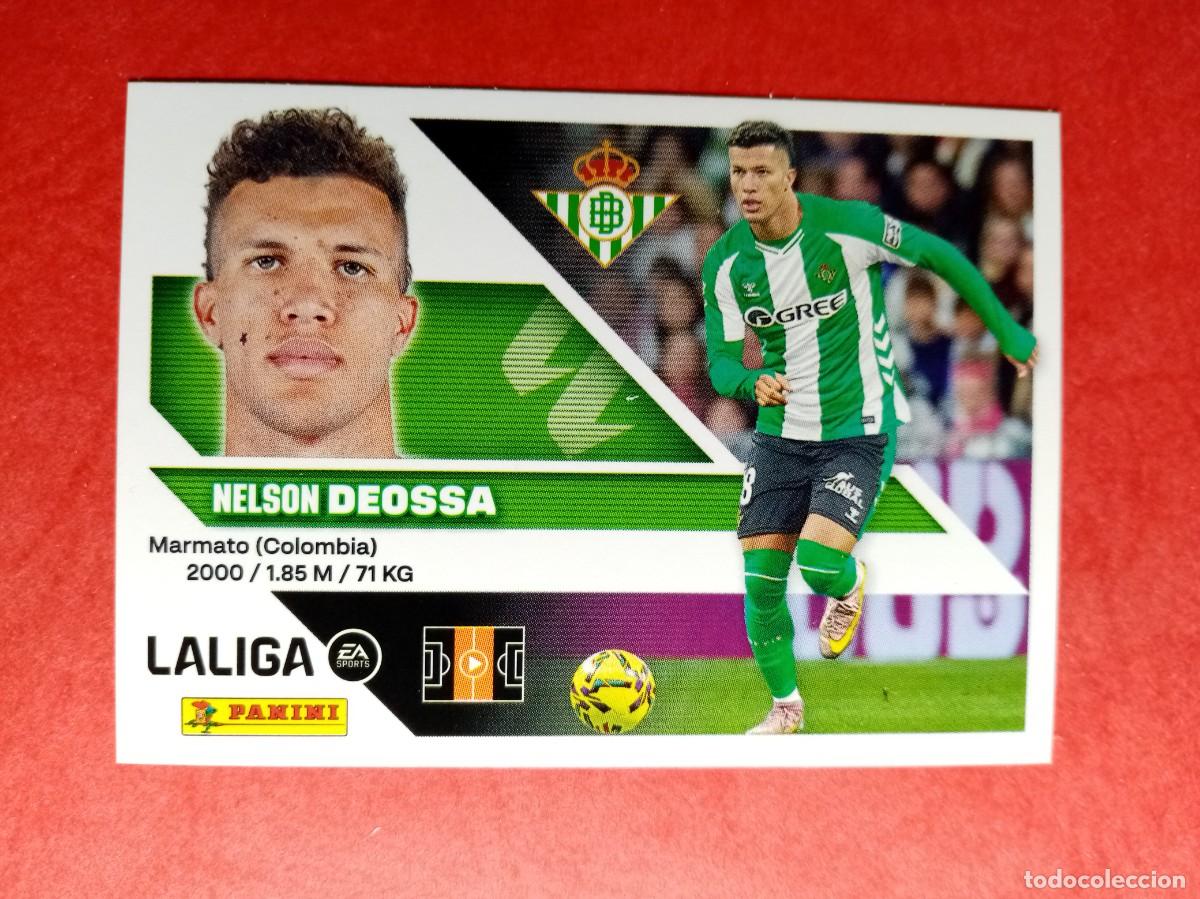 Cromos de f&uacute;tbol: N&ordm; 11 BIS 11BIS NELSON DEOSSA , REAL BETIS, LIGA ESTE 2026 2027 26 27 PANINI