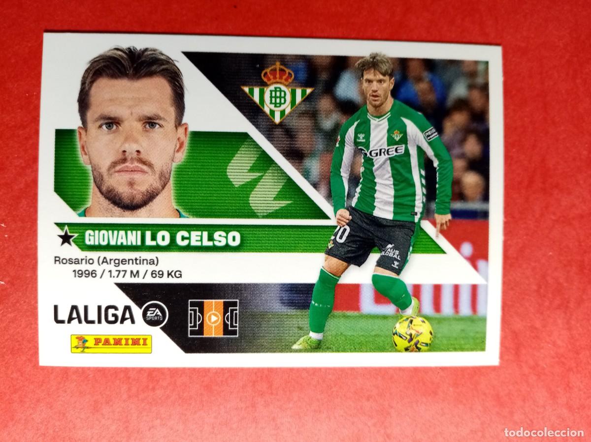 Cromos de Futebol: N&ordm; 14 GIOVANI LO CELSO , REAL BETIS, LIGA ESTE 2026 2027 26 27 PANINI