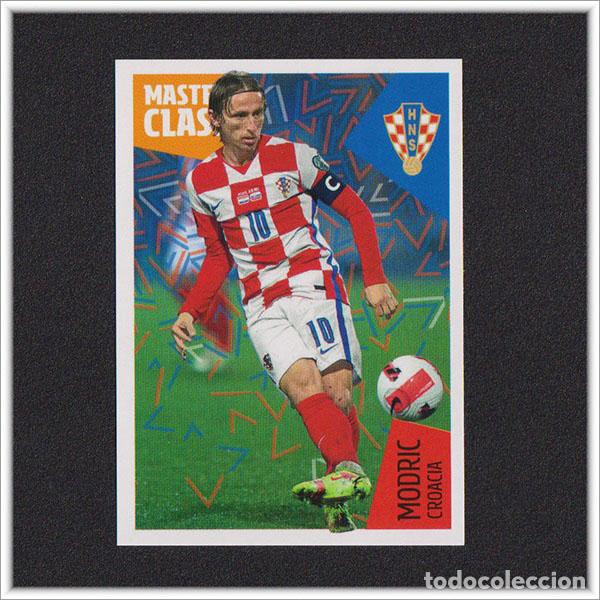 Cromos de f&uacute;tbol: FIFA WORLD CUP 2022 QATAR MUNDIAL COLECCI&Oacute;N OFICIAL MODRIC N&ordm; 62 CROACIA IDOLOS DE LA ROJA