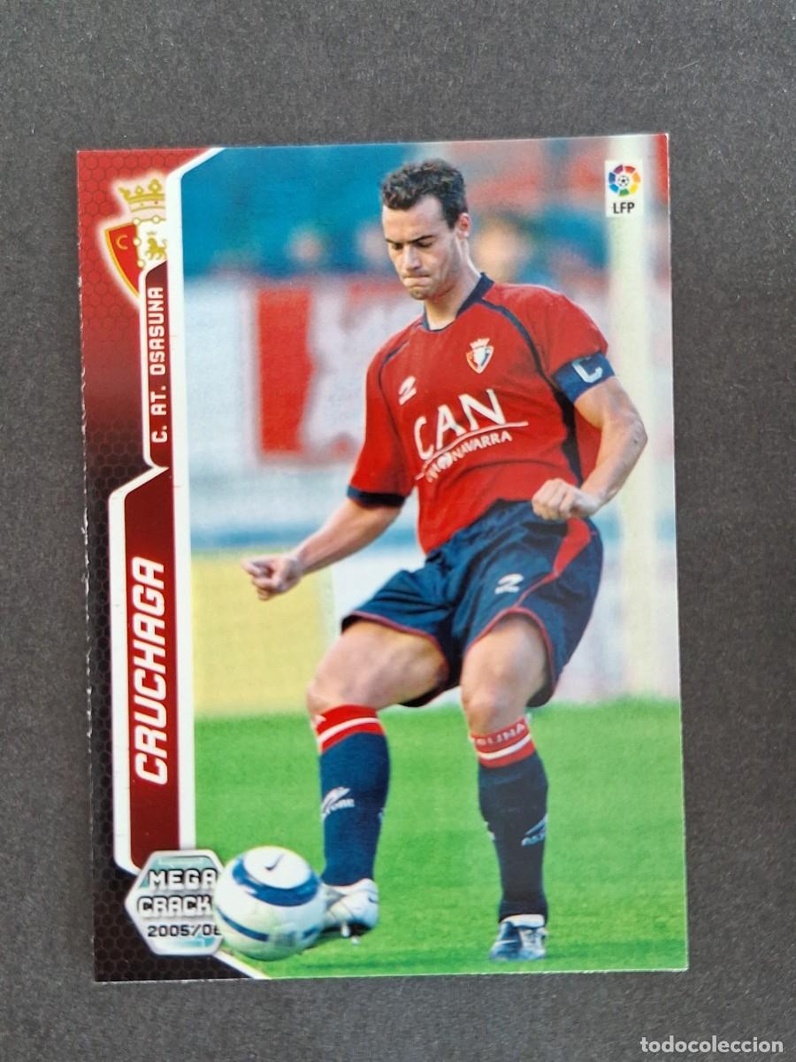 Cromos de f&uacute;tbol: L3 CRUCHAGA C. A. OSASUNA 240 PANINI MEGACRACKS 2005 2006 05 06