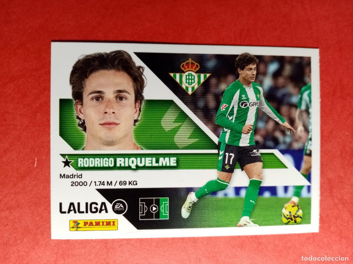 Cromos de f&uacute;tbol: N&ordm; 17 RODRIGO RIQUELME , REAL BETIS, LIGA ESTE 2026 2027 26 27 PANINI