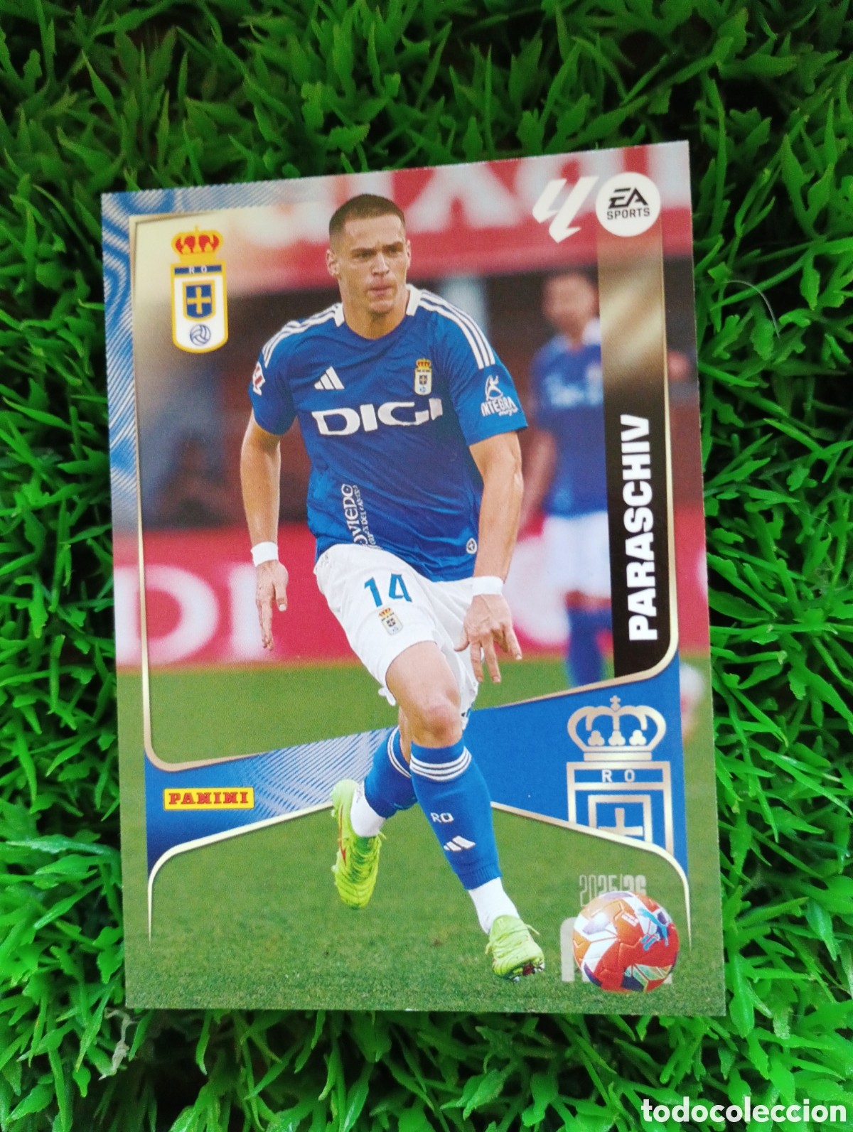 Fu&szlig;ball-Sticker: Paraschiv Oviedo Megacracks 25-26 # 287