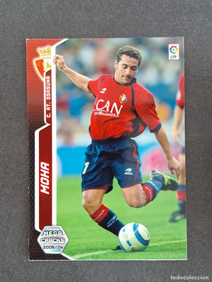 Cromos de f&uacute;tbol: L3 MOHA C. A. OSASUNA 248 PANINI MEGACRACKS 2005 2006 05 06