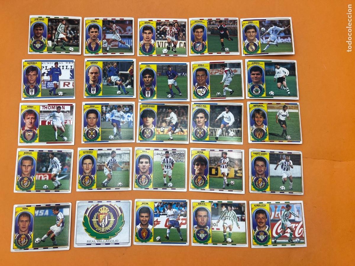 Cromos de f&uacute;tbol: LOTO 40 CROMO DE F&Uacute;TBOL. LIGA 96-97. COLECCIONES ESTE. TODOS DIFERENTES.