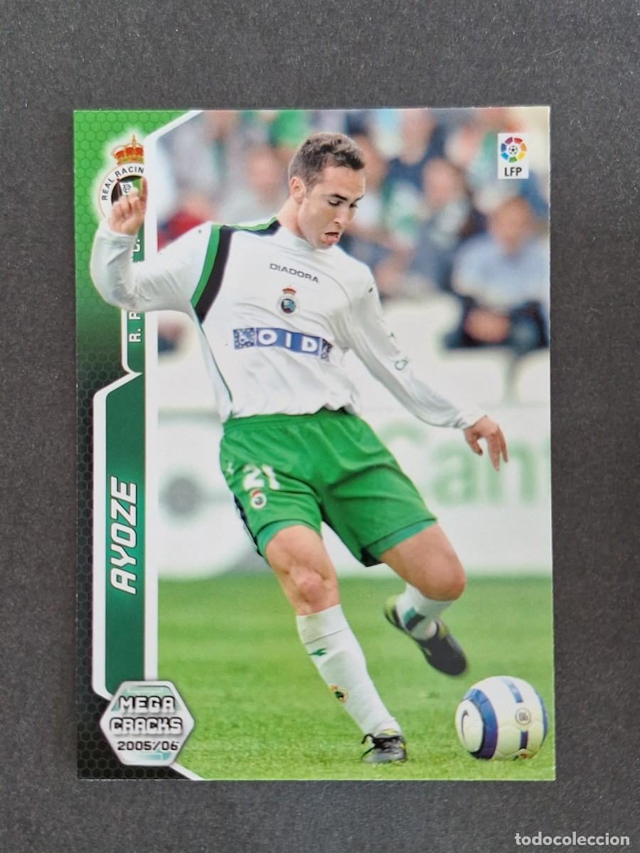 Cromos de f&uacute;tbol: L3 AYOZE RACING DE SANTANDER 260 PANINI MEGACRACKS 2005 2006 05 06