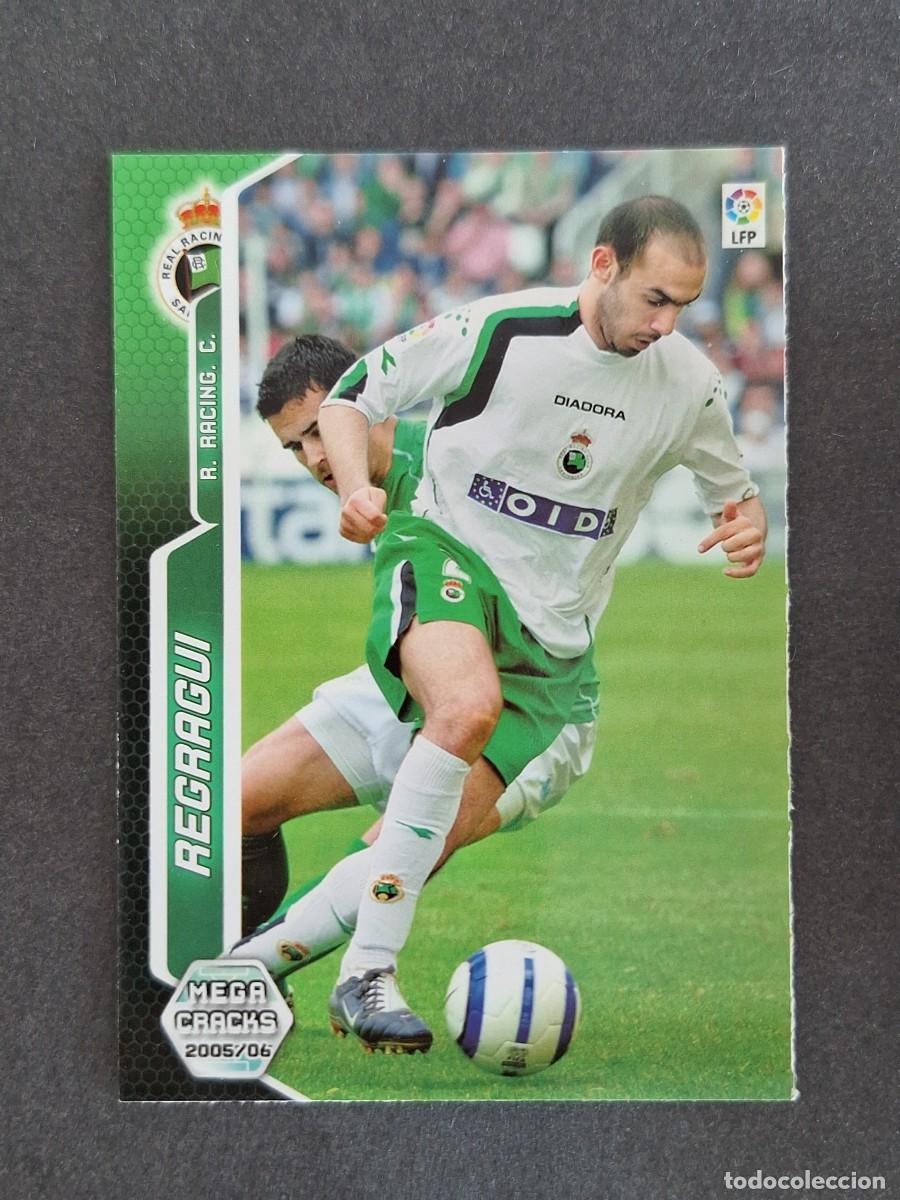 Cromos de f&uacute;tbol: L3 REGRAGUI RACING DE SANTANDER 261 PANINI MEGACRACKS 2005 2006 05 06