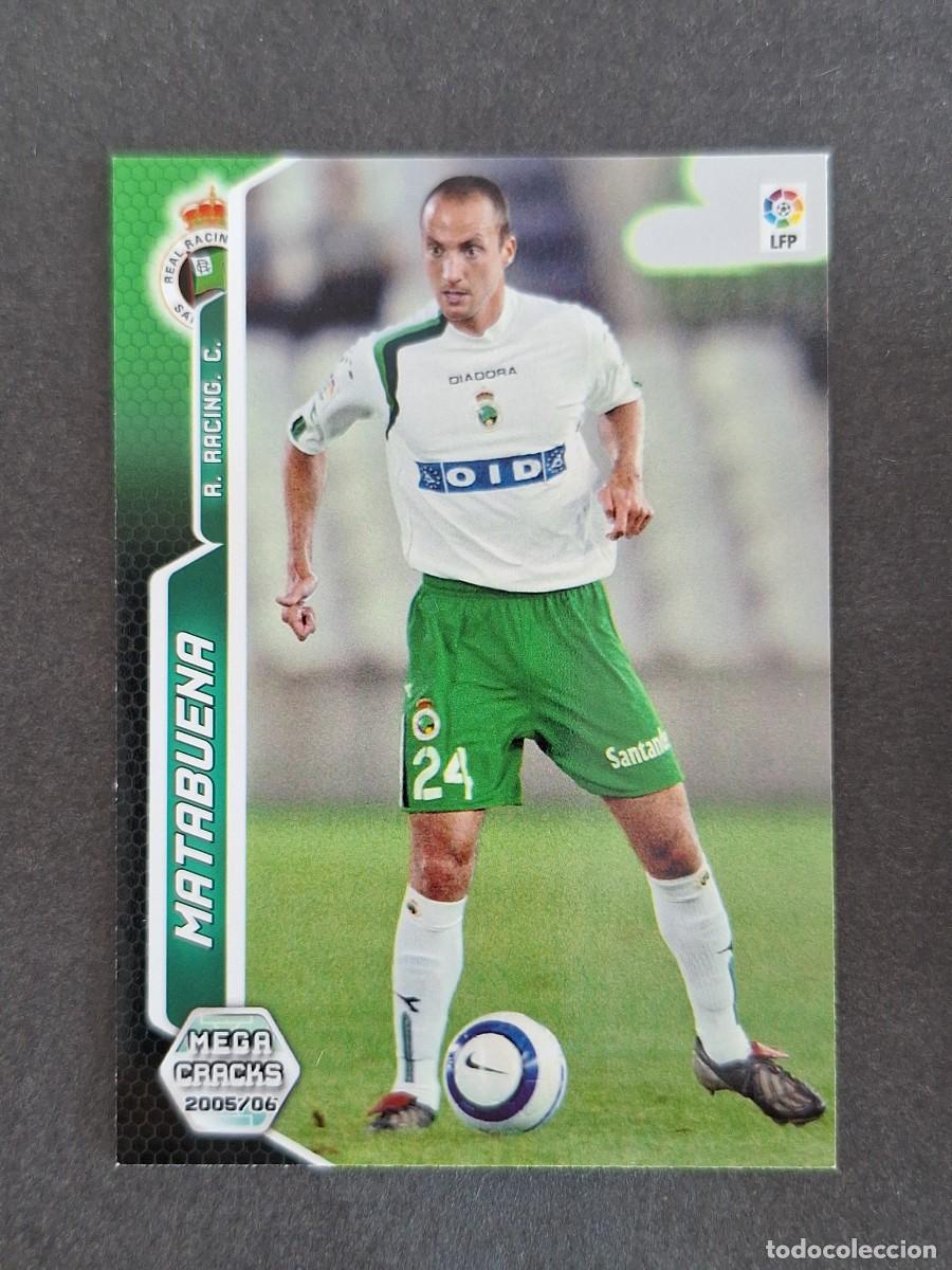 Cromos de f&uacute;tbol: L3 MATABUENA RACING DE SANTANDER 265 PANINI MEGACRACKS 2005 2006 05 06