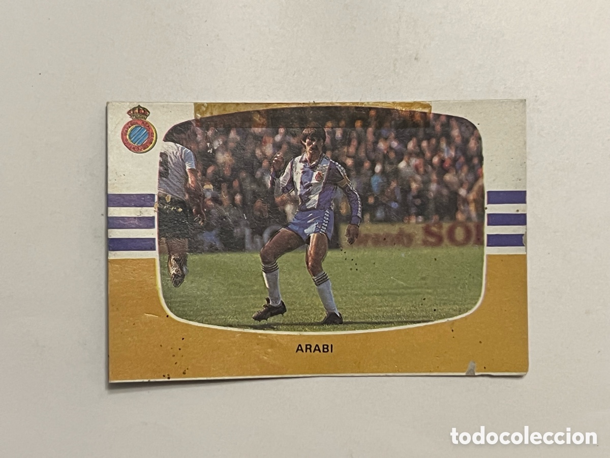 Cromos de f&uacute;tbol: R.C.D. ESPA&Ntilde;OL, ARABI.. CROMOS CANO. CAMPEONATO LIGA 84 85 - 1984 1985