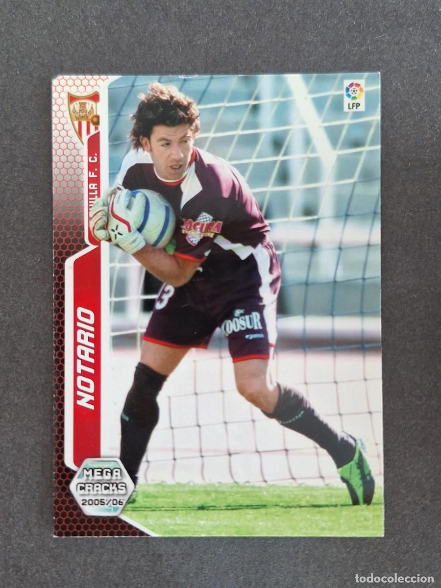 Cromos de f&uacute;tbol: L3 NOTARIO SEVILLA F. C. 273 PANINI MEGACRACKS 2005 2006 05 06