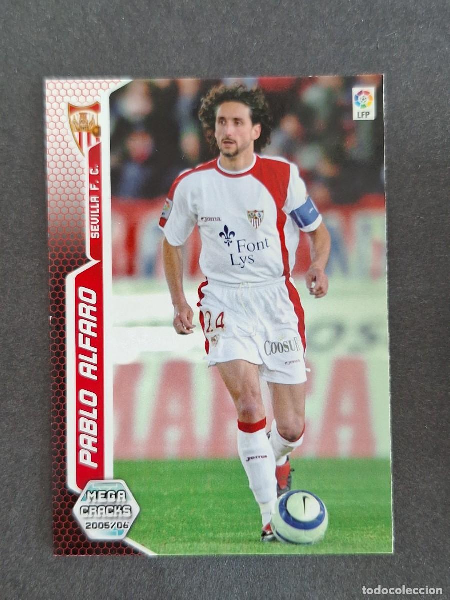 Cromos de f&uacute;tbol: L3 PABLO ALFARO SEVILLA F. C. 276 PANINI MEGACRACKS 2005 2006 05 06