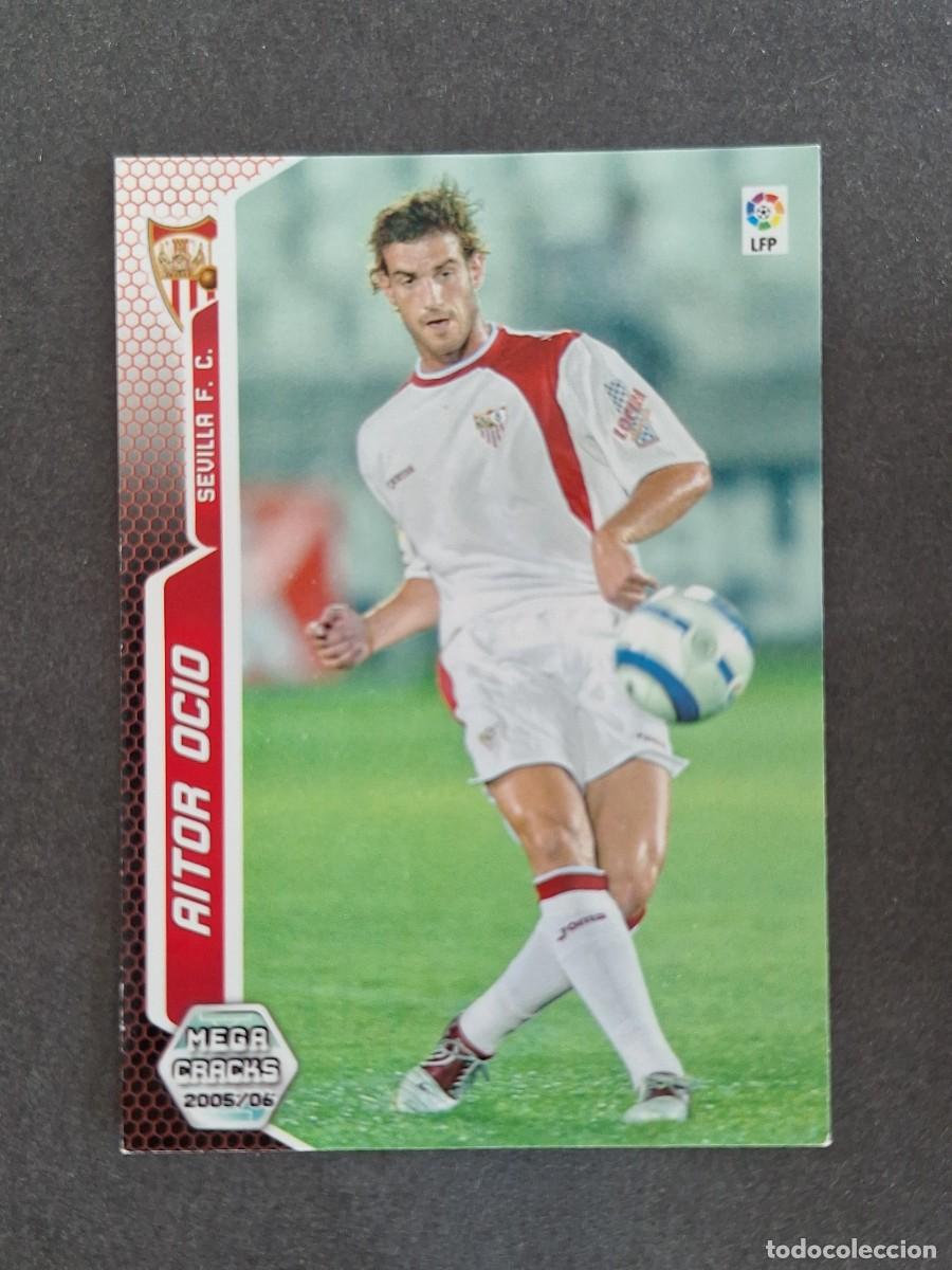 Cromos de f&uacute;tbol: L3 AITOR OCIO SEVILLA F. C. 277 PANINI MEGACRACKS 2005 2006 05 06
