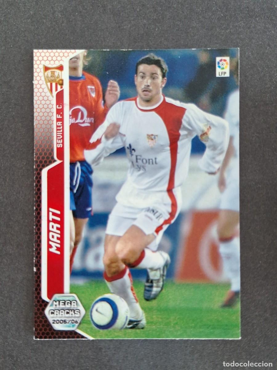 Cromos de f&uacute;tbol: L3 MARTI SEVILLA F. C. 280 PANINI MEGACRACKS 2005 2006 05 06