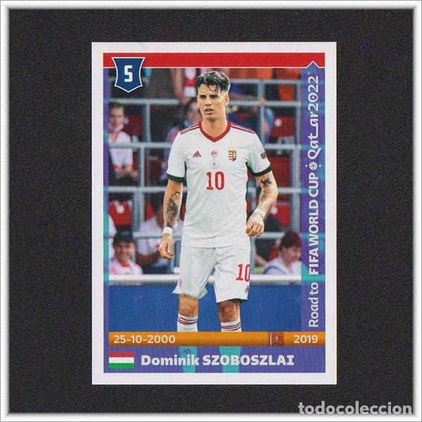 Cromos de f&uacute;tbol: ROAD TO FIFA WORLD CUP QATAR 2022 PANINI MUNDIAL DOMINIK SZOBOSZLAI 267 HUNGRIA HUNGARY LIVERPOOL