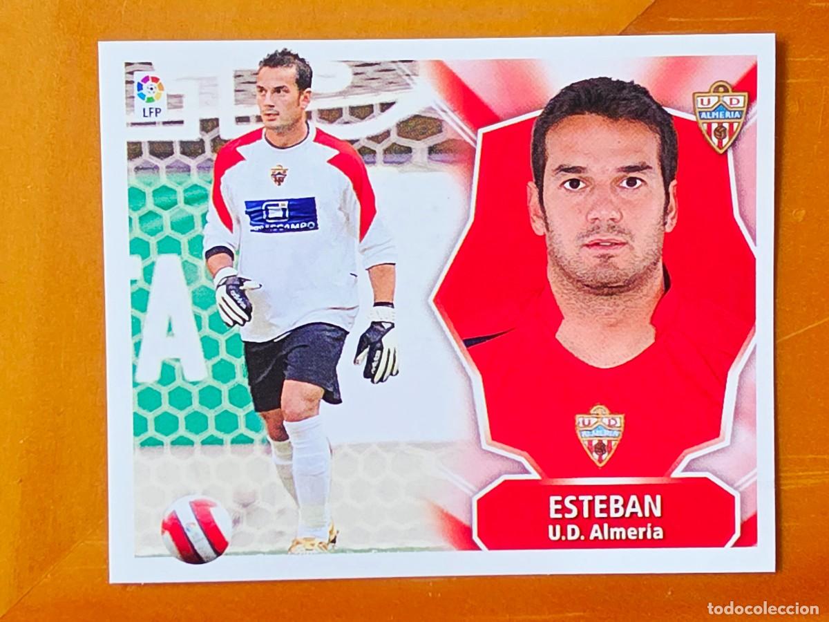 Cromos de f&uacute;tbol: Esteban Su&aacute;rez, UD Almer&iacute;a, Panini Ediciones Liga Este 2008 2009 08 09, sin pegar