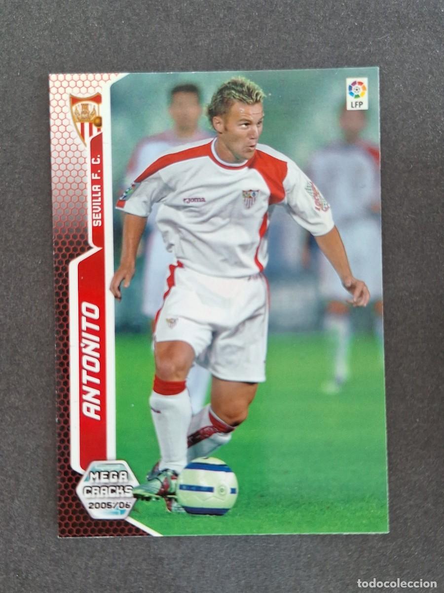 Cromos de f&uacute;tbol: L3 ANTO&Ntilde;ITO SEVILLA F. C. 287 PANINI MEGACRACKS 2005 2006 05 06