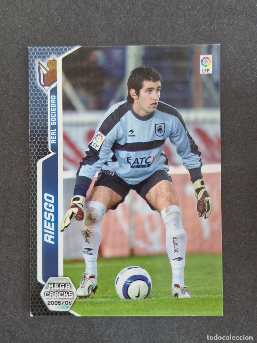 Cromos de f&uacute;tbol: L3 RIESGO REAL SOCIEDAD 290 PANINI MEGACRACKS 2005 2006 05 06