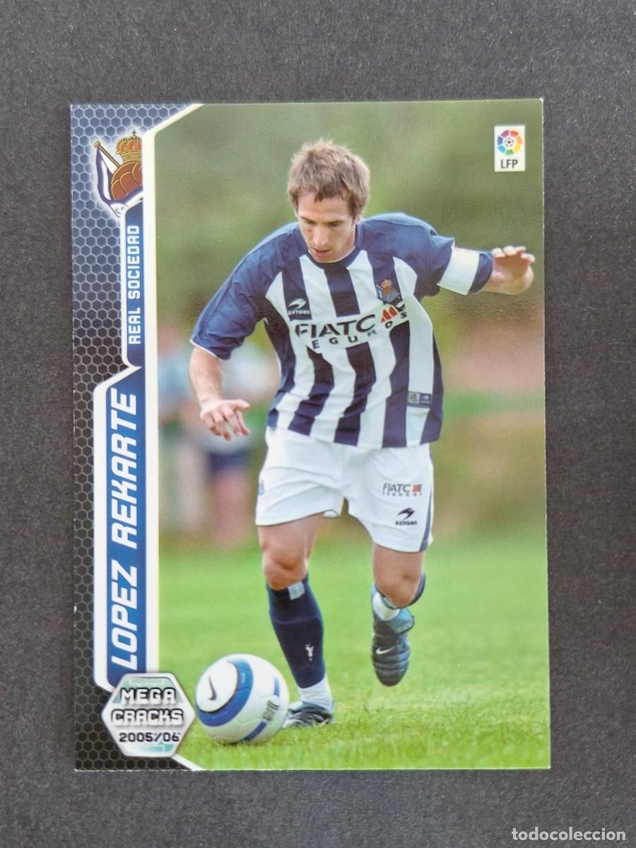 Cromos de f&uacute;tbol: L3 LOPEZ REKARTE REAL SOCIEDAD 291 PANINI MEGACRACKS 2005 2006 05 06