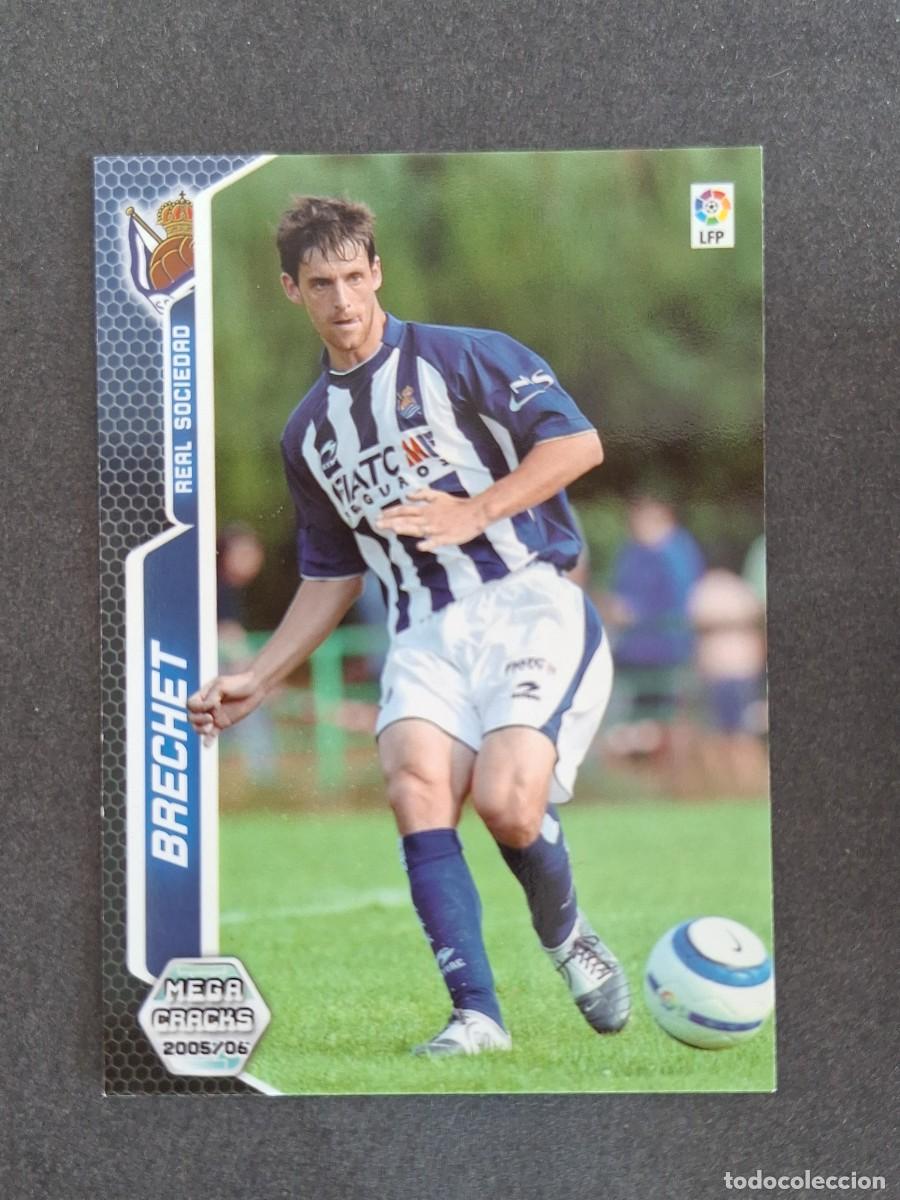 Cromos de f&uacute;tbol: L3 BRECHET REAL SOCIEDAD 293 PANINI MEGACRACKS 2005 2006 05 06