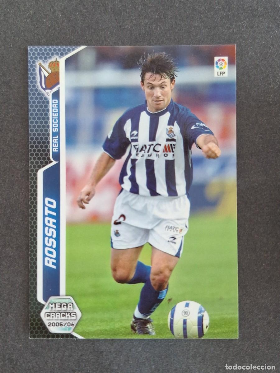 Cromos de f&uacute;tbol: L3 ROSSATO REAL SOCIEDAD 297 PANINI MEGACRACKS 2005 2006 05 06