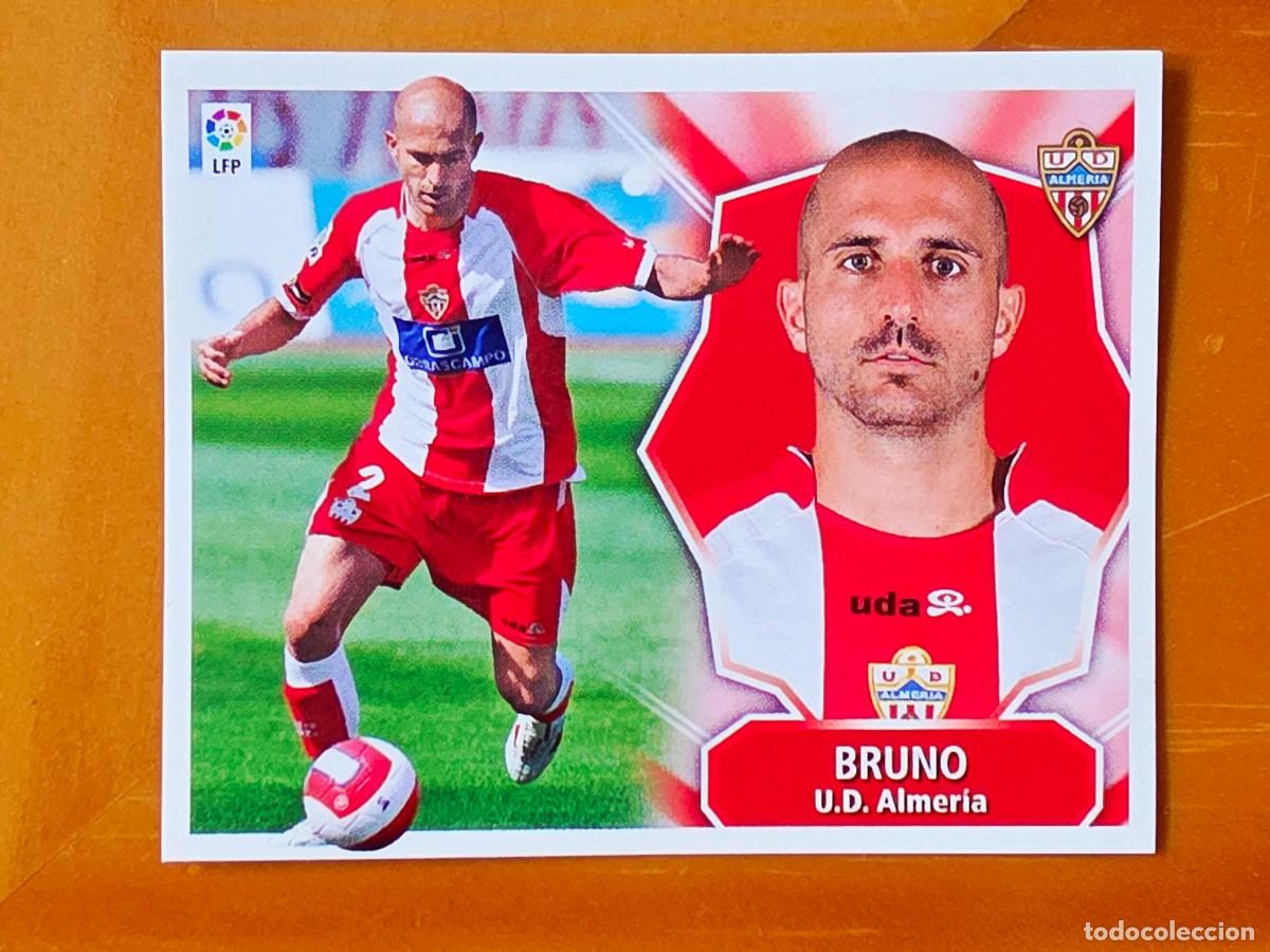 Cromos de f&uacute;tbol: Bruno Saltor, UD Almer&iacute;a, Panini Ediciones Liga Este 2008 2009 08 09, sin pegar