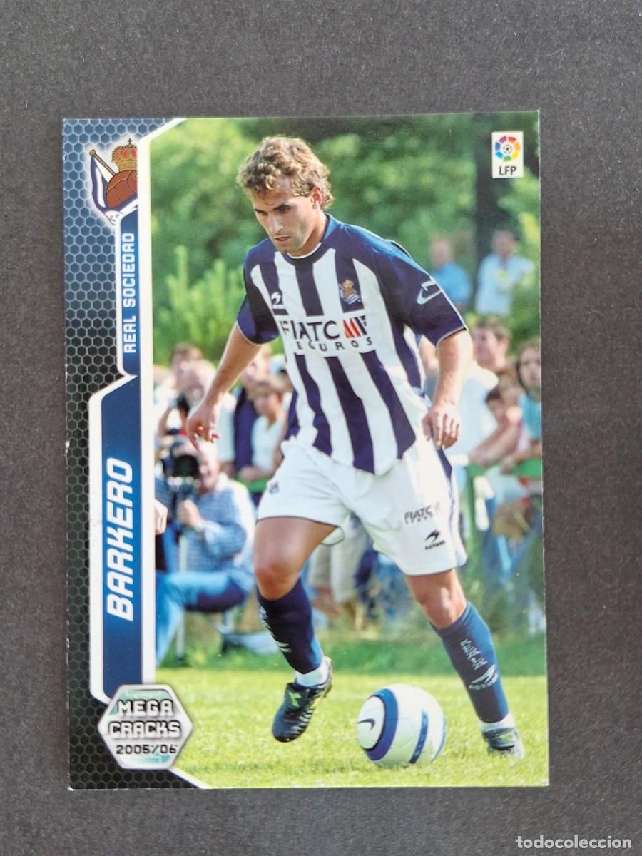 Fu&szlig;ball-Sticker: L3 BARKERO REAL SOCIEDAD 299 PANINI MEGACRACKS 2005 2006 05 06