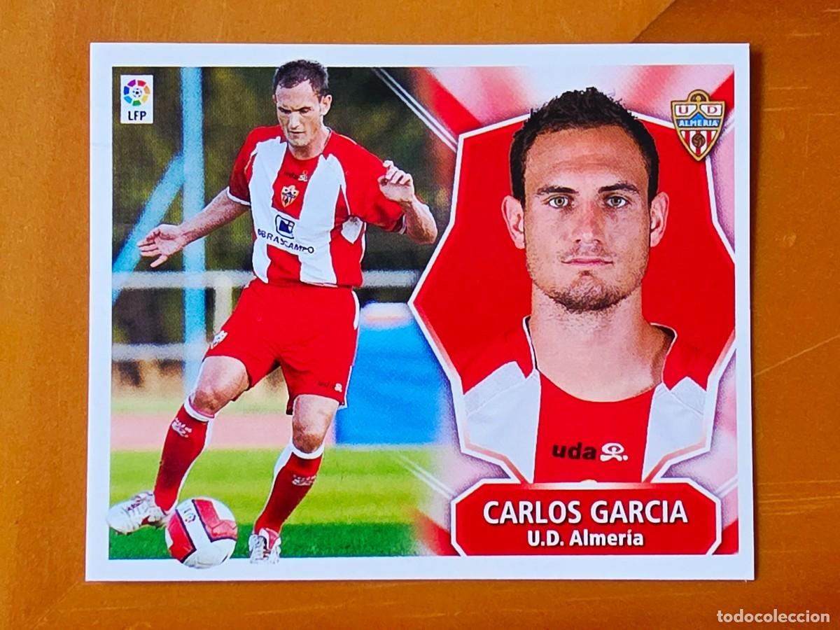 Fu&szlig;ball-Sticker: Carlos Garc&iacute;a, UD Almer&iacute;a, Panini Ediciones Liga Este 2008 2009 08 09, sin pegar
