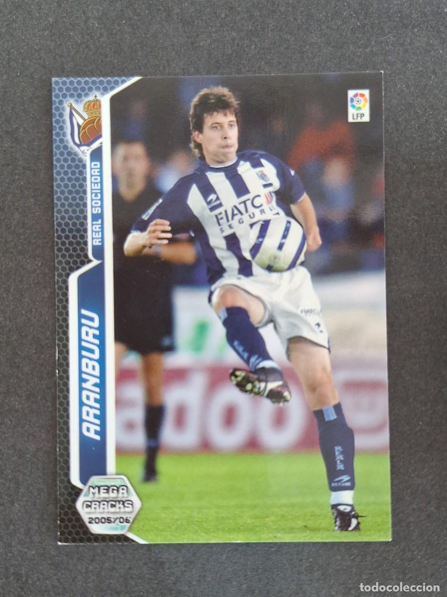 Fu&szlig;ball-Sticker: L3 ARANBURU REAL SOCIEDAD 300 PANINI MEGACRACKS 2005 2006 05 06