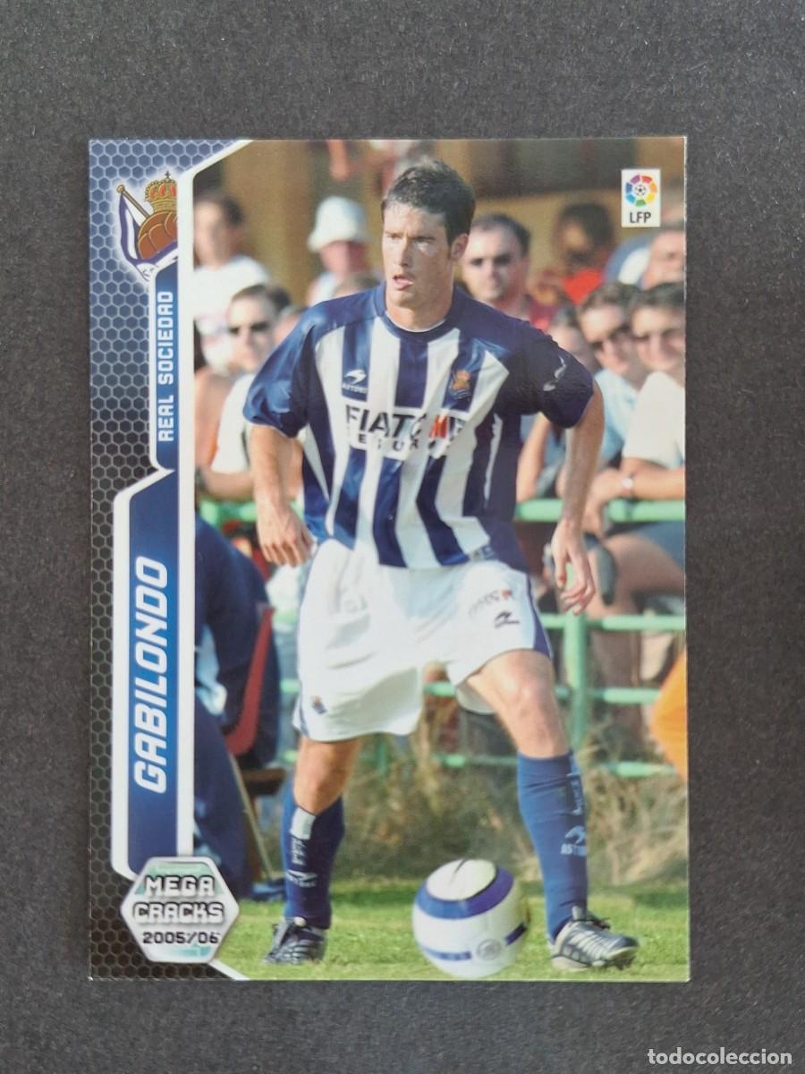 Fu&szlig;ball-Sticker: L3 GABILONDO REAL SOCIEDAD 302 PANINI MEGACRACKS 2005 2006 05 06