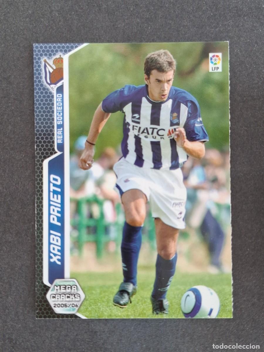 Fu&szlig;ball-Sticker: L3 XABI PRIETO REAL SOCIEDAD 301 PANINI MEGACRACKS 2005 2006 05 06