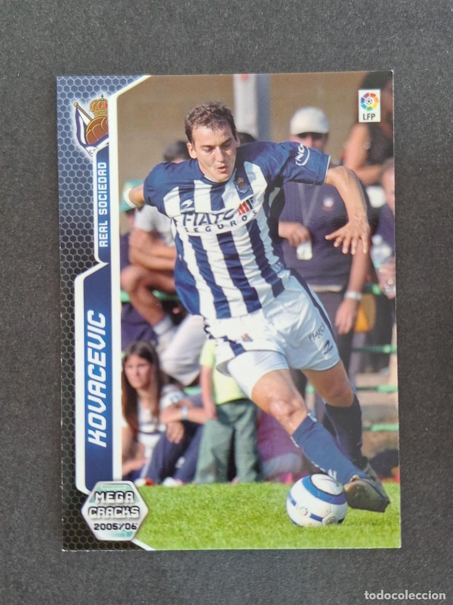 Cromos de f&uacute;tbol: L3 KOVACEVIC REAL SOCIEDAD 305 PANINI MEGACRACKS 2005 2006 05 06