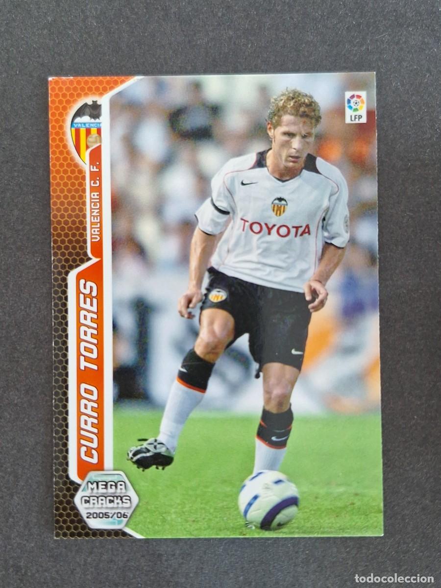 Fu&szlig;ball-Sticker: L3 CURRO TORRES VALENCIA C. F. 310 PANINI MEGACRACKS 2005 2006 05 06