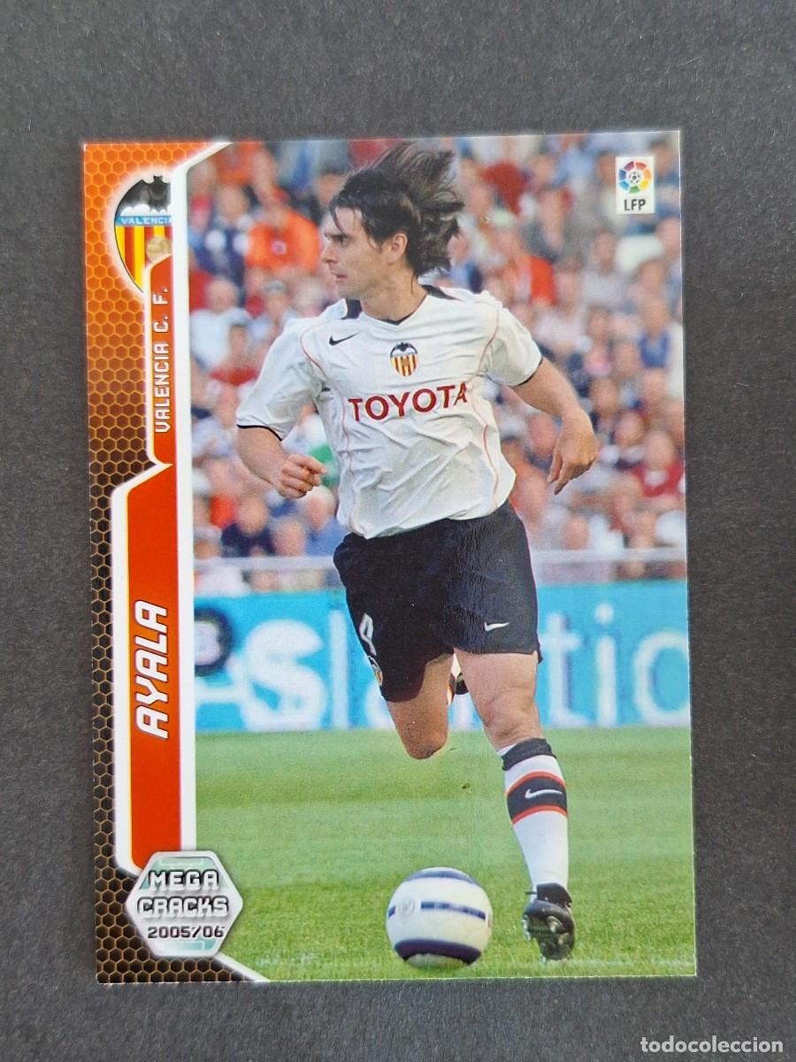 Fu&szlig;ball-Sticker: L3 AYALA VALENCIA C. F. 312 PANINI MEGACRACKS 2005 2006 05 06