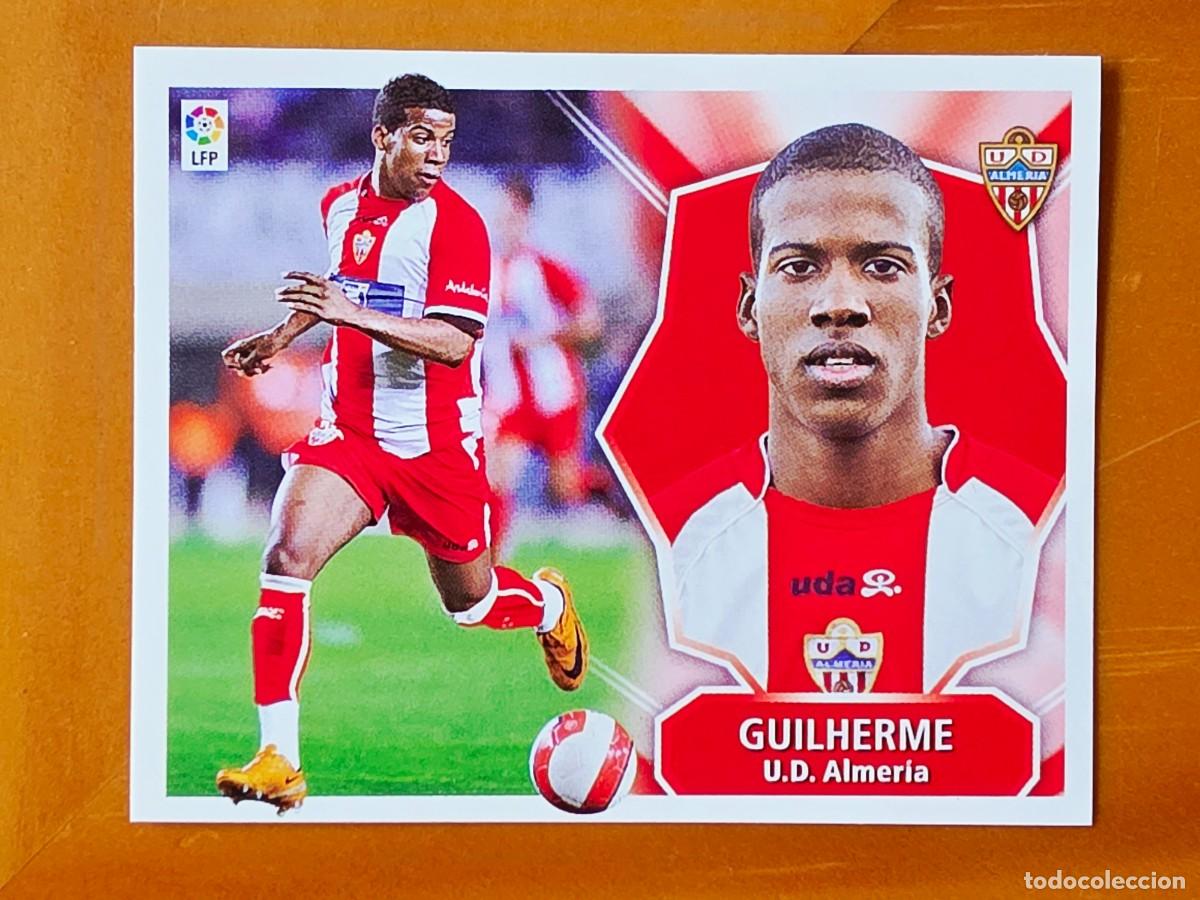 Fu&szlig;ball-Sticker: Guilherme, UD Almer&iacute;a, Panini Ediciones Liga Este 2008 2009 08 09, sin pegar