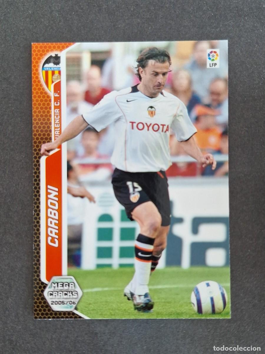Fu&szlig;ball-Sticker: L3 CARBONI VALENCIA C. F. 313 PANINI MEGACRACKS 2005 2006 05 06