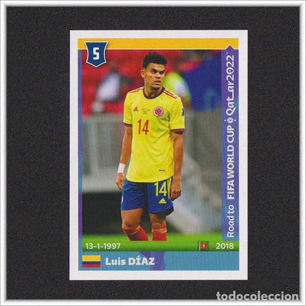 Fu&szlig;ball-Sticker: ROAD TO FIFA WORLD CUP QATAR 2022 PANINI MUNDIAL LUIS D&Iacute;AZ 117 COLOMBIA STICKER ALBUM BAYERN MUNICH