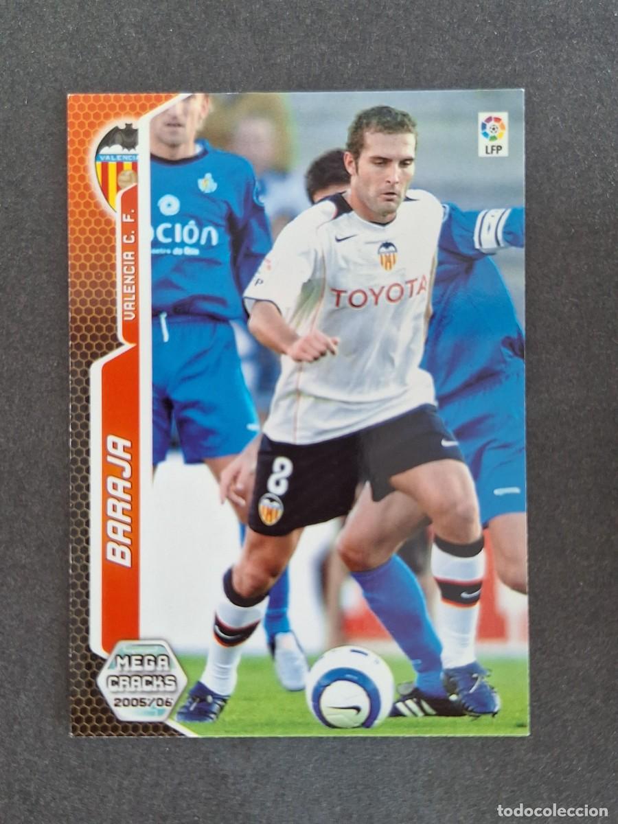 Figurine di Calcio: L3 BARAJA VALENCIA C. F. 318 PANINI MEGACRACKS 2005 2006 05 06