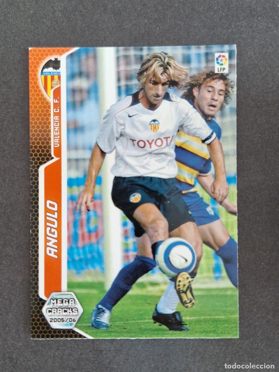 Figurine di Calcio: L3 ANGULO VALENCIA C. F. 320 PANINI MEGACRACKS 2005 2006 05 06