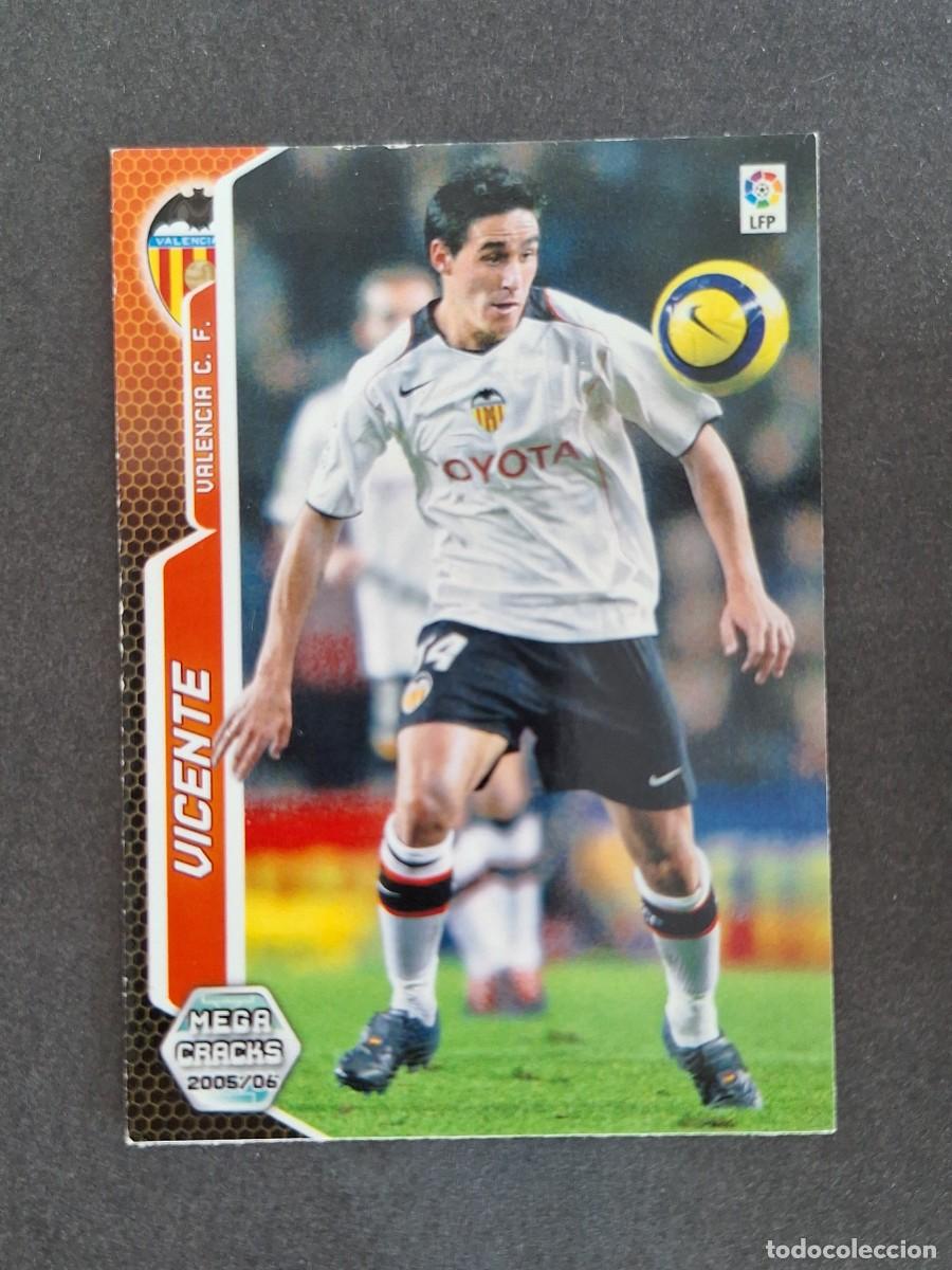 Figurine di Calcio: L3 VICENTE VALENCIA C. F. 321 PANINI MEGACRACKS 2005 2006 05 06